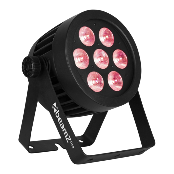 Beamz Pro BWA530 PAR User Manual