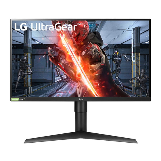 LG UltraGear 27GN750-B.AEU Owner's Manual