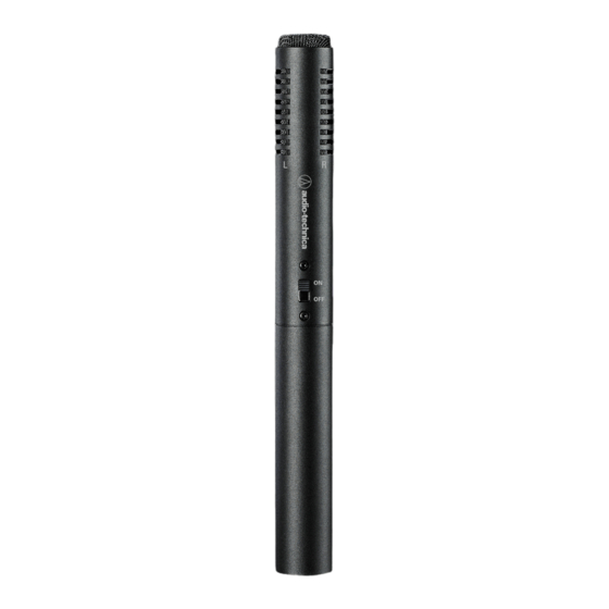Audio Technica ATR6250 Series Quick Manual