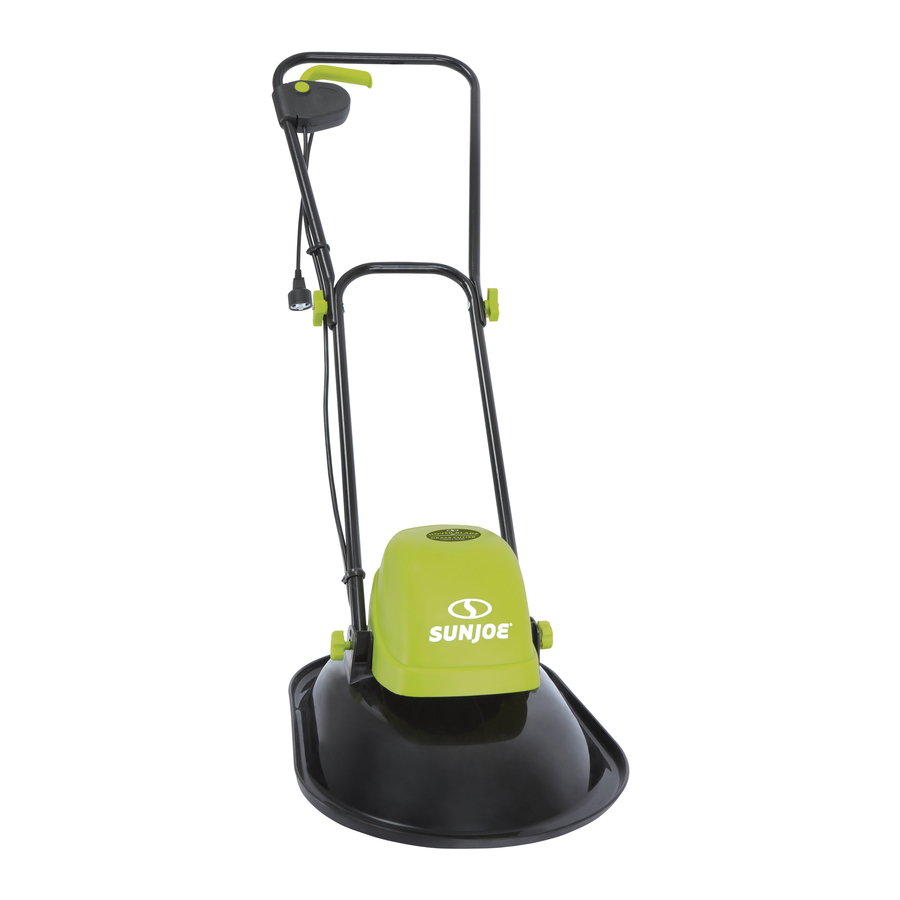SunJoe MJ-HVR12E - Electric Hover Blade Grass Cutter 11-INCH | 10-AMP Manual