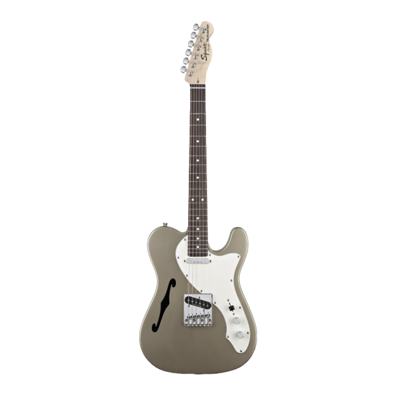 Squier Vintage Modified Tele Thinline Specifications