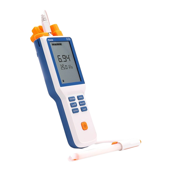 User Manuals: Pyxis Porta-Check EZ-100 pH Meter