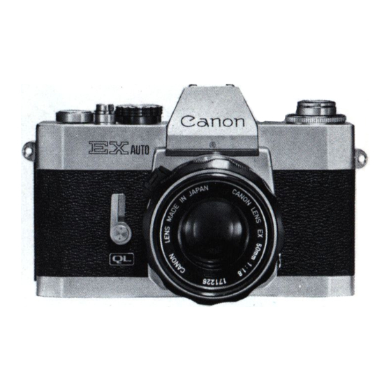 Canon EX AUTO Manuals