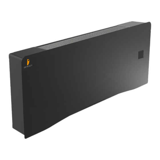 DELTACALOR AERFAN AFH HIGH WALL Series Installation And Operating Manual