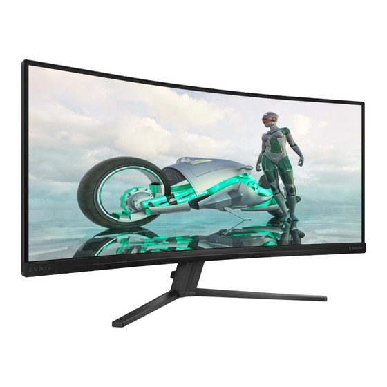 Philips EVNIA 34M2C3500L User Manual