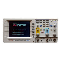 GW Instek GDS-806 Programming Operation Manual