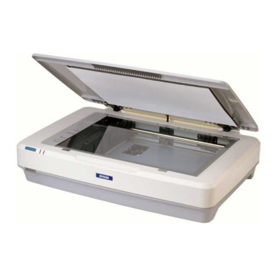 Epson Scanner A3 Manuals