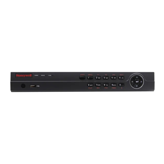 Honeywell HRG series Getting Started Manual