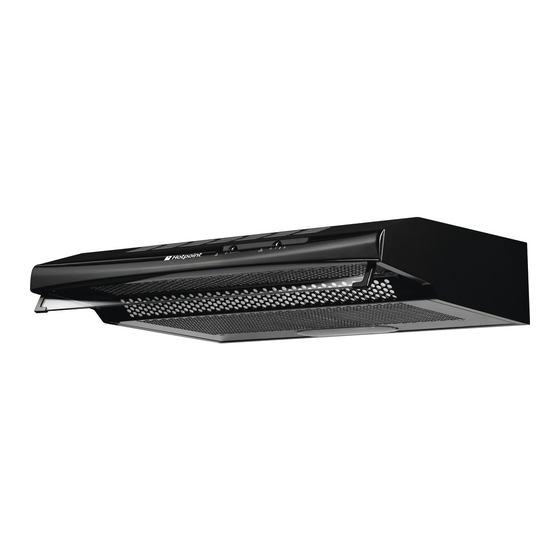 User Manuals: Hotpoint PSLCSE 65F AS X Cooker Hood