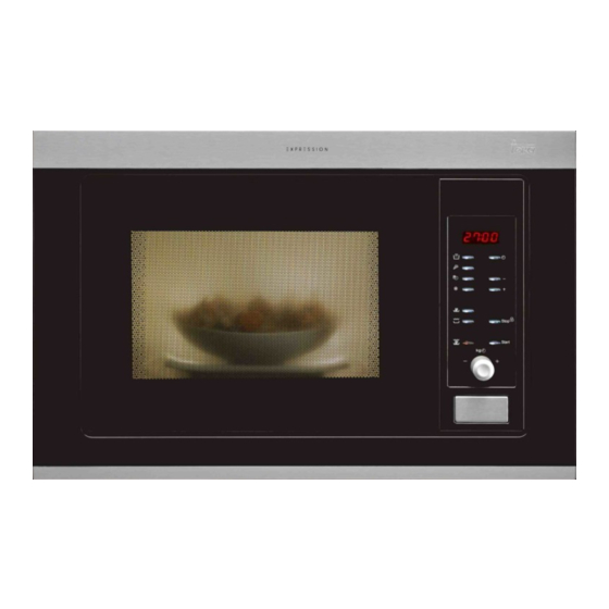 Teka MWX 22 BIS Instructions For Use Manual