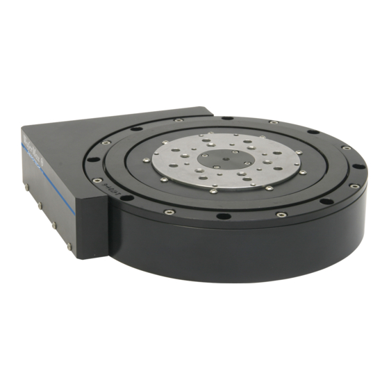 User Manuals: Aerotech WaferMaxT Series Rotary Stage