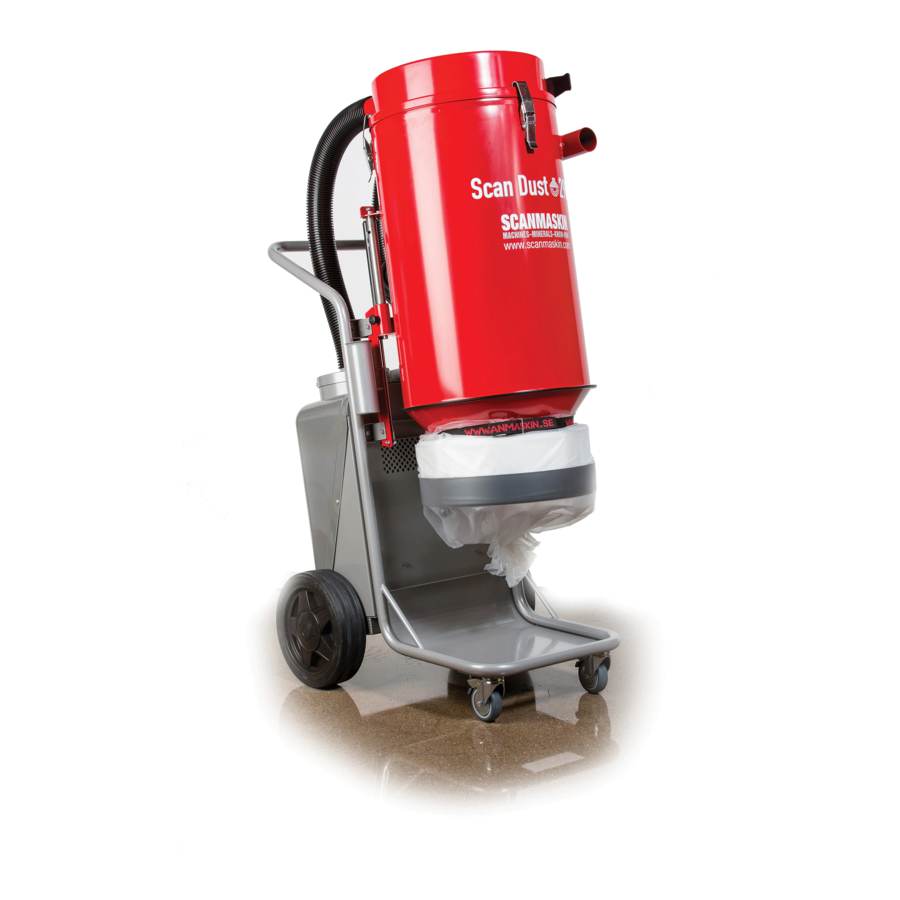 SCANMASKIN Scan Dust 2900 Manual
