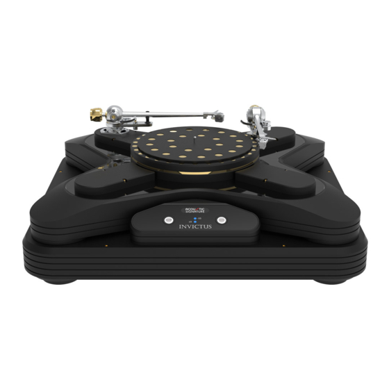 Acoustic Signature INVICTUS Instruction Manual