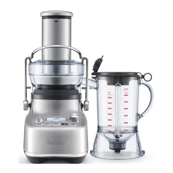 Breville the 3X Bluicer Pro Manuals