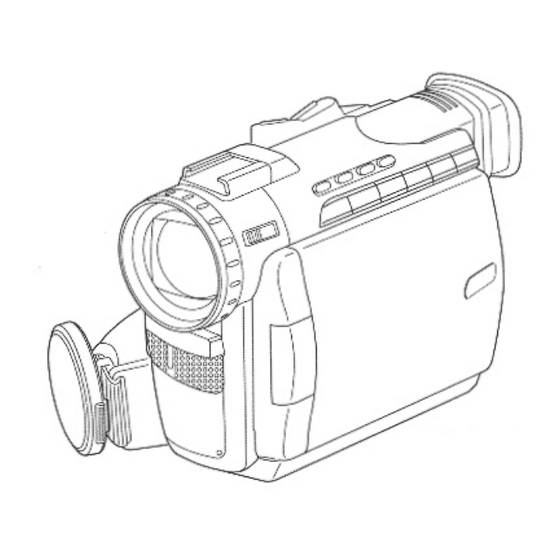 Panasonic Palmcorder Palmsight PV-DV600 Operating Manual