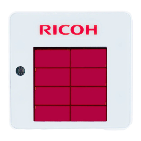 Ricoh D201 Manuals
