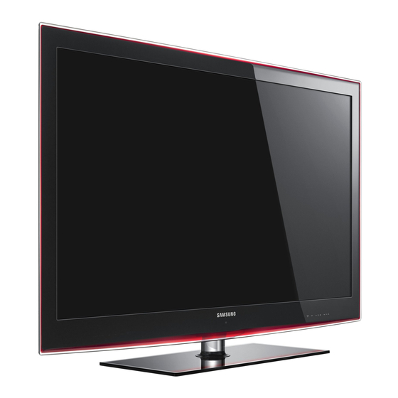 Samsung UN40B6000 - 40" LCD TV Quick Setup Manual