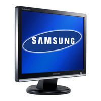 Samsung SyncMaster 206NW Service Manual