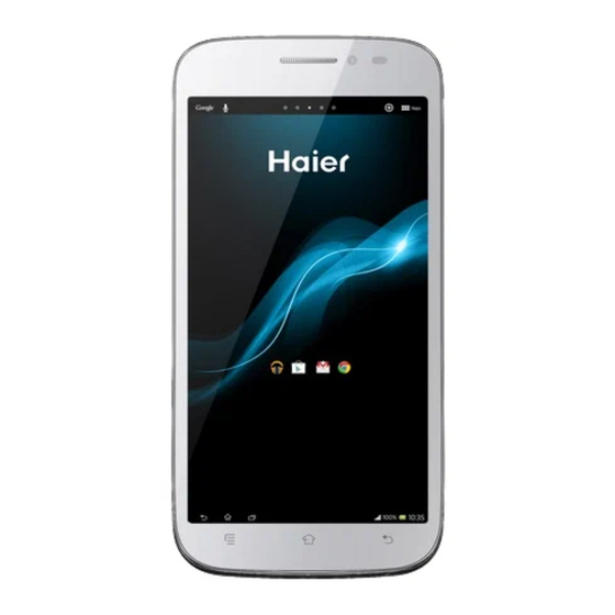 Haier W757 Manuals