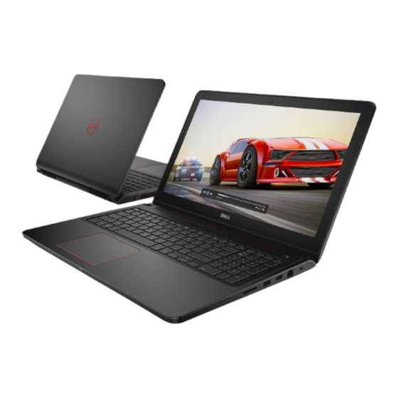 Dell Inspiron 15 7000 Series Quick Start Manual