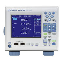 Yokogawa WT500 User Manual