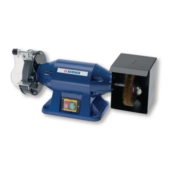 Berner BBG 150 Instruction Manual