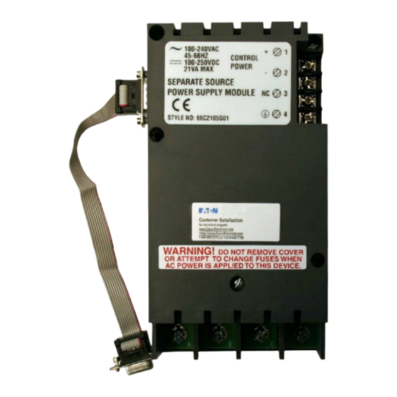 Eaton Cutler-Hammer IQMSSPM Instructions