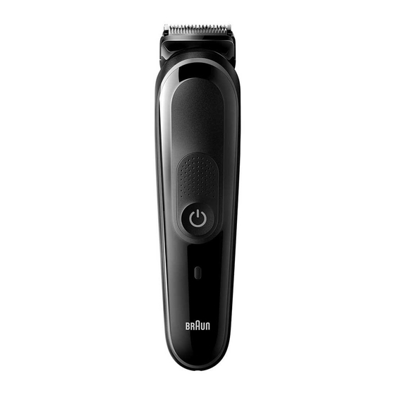 Braun MGK5260 Manual