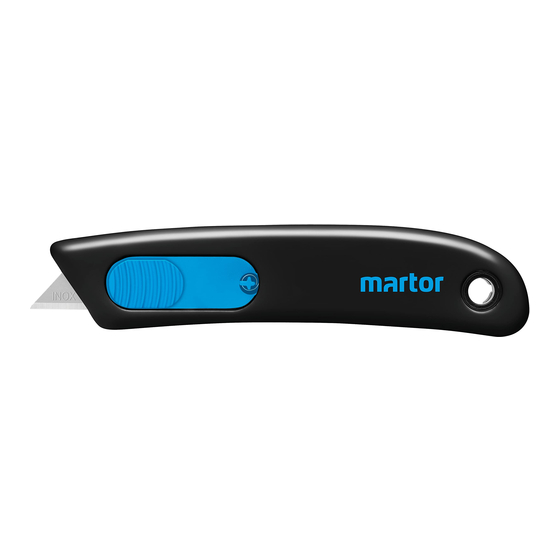 Martor SECUNORM SMARTCUT Quick Start Manual