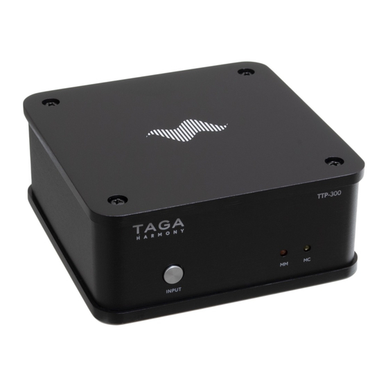 Taga Harmony TTP-300 Instruction Manual