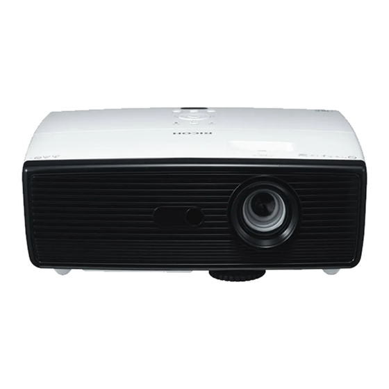 Ricoh PJX5140 User Manual