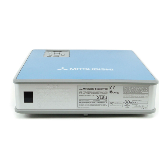 MITSUBISHI ELECTRIC XL8U USER MANUAL Pdf Download ManualsLib