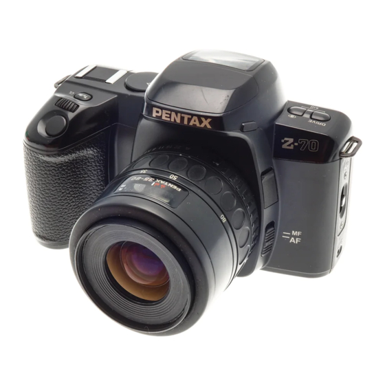 PENTAX Z70 OPERATING MANUAL Pdf Download ManualsLib