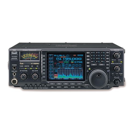 Icom IC-756PRO Service Manual