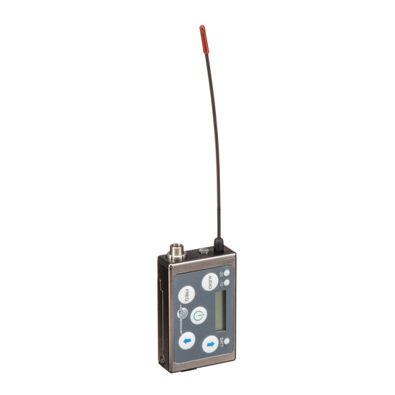 Lectrosonics SSM Instruction Manual