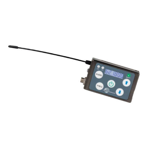 Lectrosonics SSM Quick Start Manual