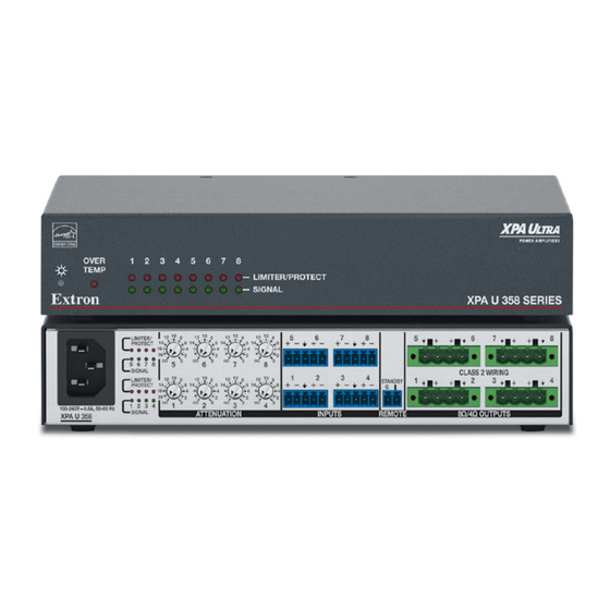 Extron electronics XPA Ultra Series User Manual