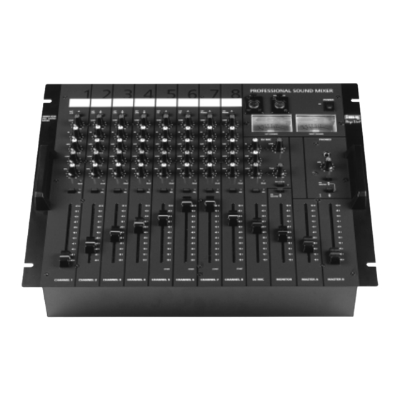 IMG STAGELINE MMX-830 Instruction Manual
