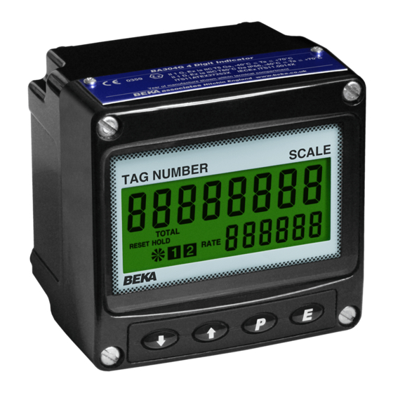 BEKA BA384G Manual