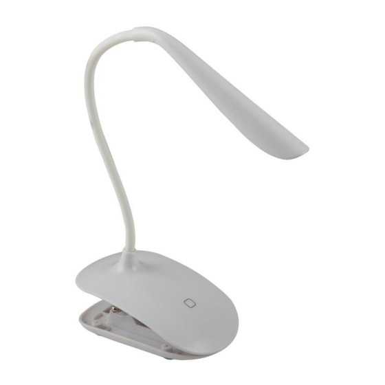 Heitronic 27550 LED Desk Lamp Manuals
