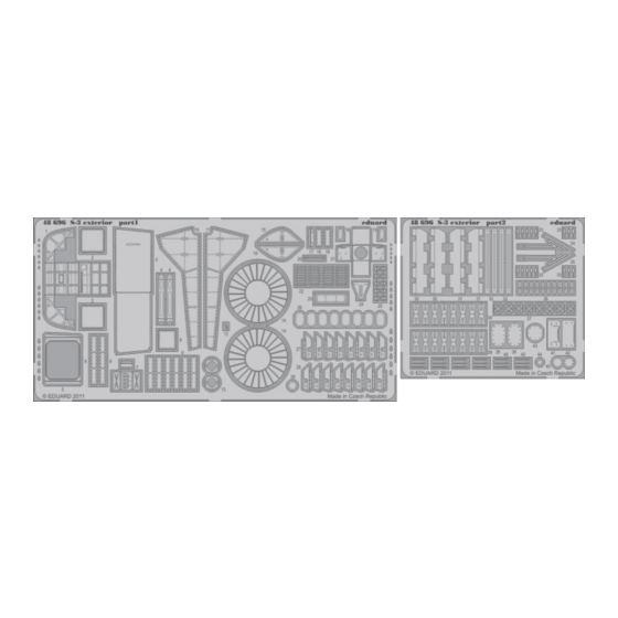 Eduard S-3 exterior Quick Start Manual