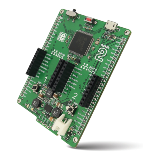 mikroElektronika Clicker 2 MIKROE-2800 Manual