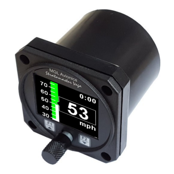 MGL Avionics Stratomaster Vega ASI-4 Operating Manual