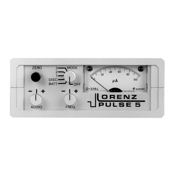 Lorenz PULSE 5 Manual