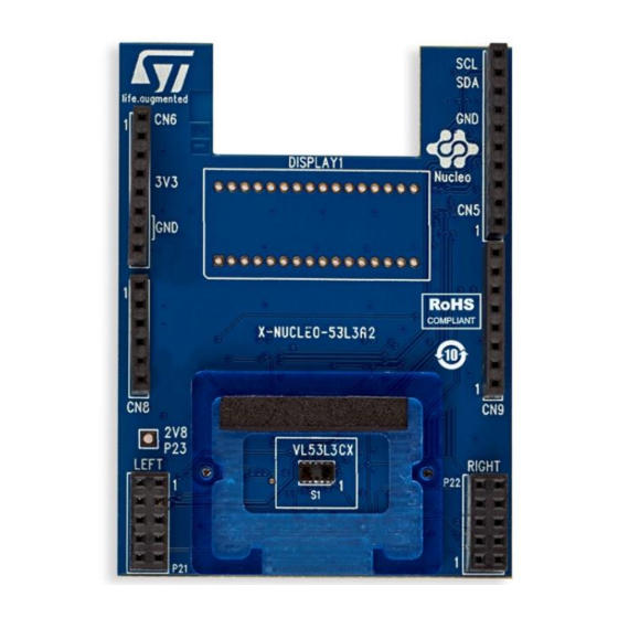 ST X-NUCLEO-53L3A2 User Manual