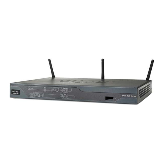 Cisco CISCO861W-GN-A-K9 Manuals