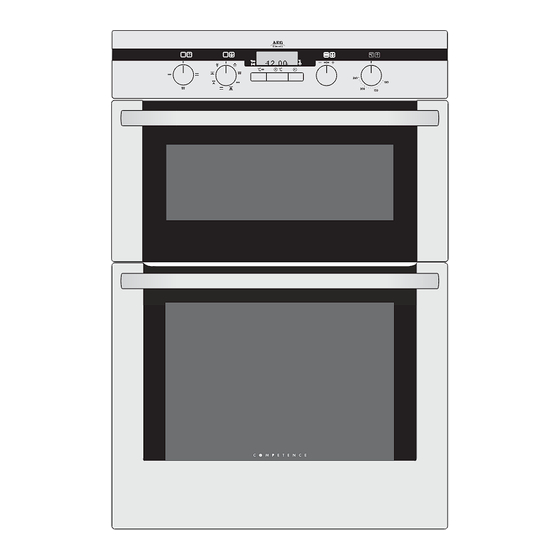 AEG COMPETENCE D5701-5 Installation And Operating Instructions Manual