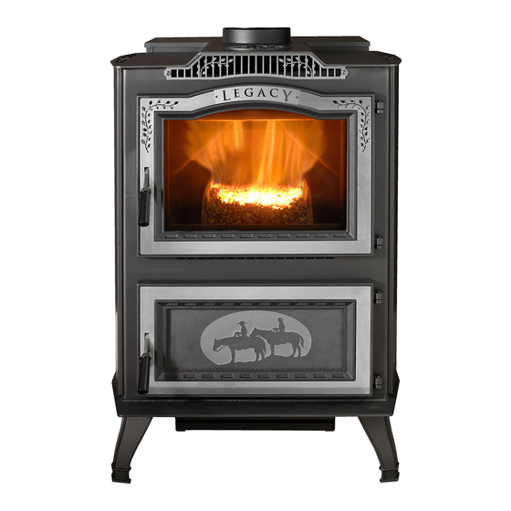 Harman Super-Magnum Coal Stoker Stove Owner's Manual Installation And Operation