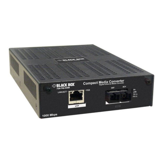 Black Box LGC5134A-R4 User Manual