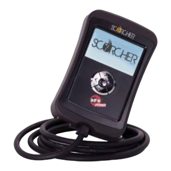 aFe power Scorcher Manuals
